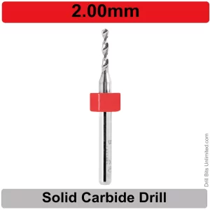 2.00mm Carbide Drill Bit 1/8″ Shank .400″